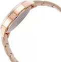 Guess Studio Rose Gold Dial Rose Gold Steel Strap Watch For Women - W0778L3