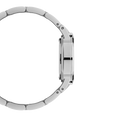 Daniel Wellington Iconic Link Unitone Silver Dial Silver Steel Strap Watch For Women - DW00100402