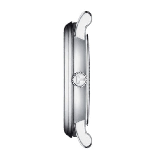 Tissot T Classic Carson Premium Pink Dial Silver Steel Strap Watch for Women - T122.210.11.159.00