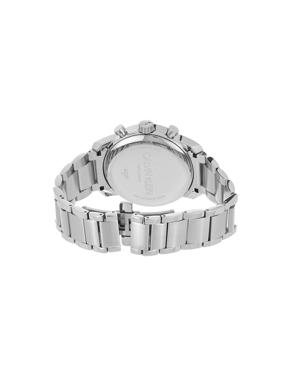 Calvin Klein City White Dial Silver Steel Strap Watch for Men - K2G27146