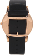 Calvin Klein City Quartz Grey Dial Black Leather Strap Watch for Men - K2G2G6C3