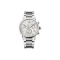 Calvin Klein Post Minimal White Dial Silver Steel Strap Watch for Men - K7627126