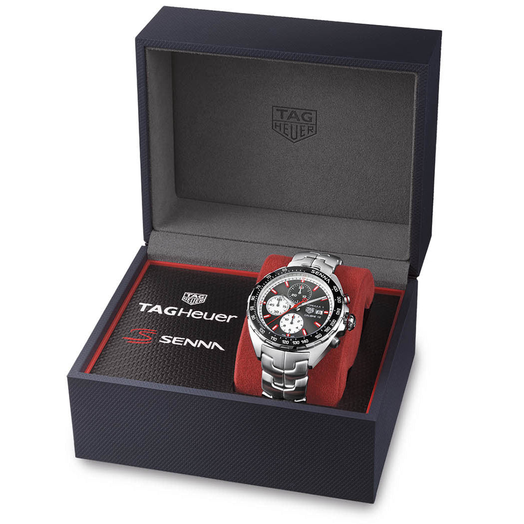 Tag Heuer Senna Black Dial Watch for Men - CAZ1015.BA0883