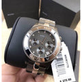 Marc Jacobs Blade Chronograph Grey Dial Two Tone Steel Strap Watch for Women - MBM8583