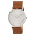 Coach Perry Silver Dial Brown Leather Strap Watch for Women - 14503120