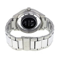 Armani Exchange Hampton Chronograph Blue Dial Silver Steel Strap Watch For Men - AX2178