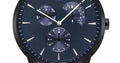 Tommy Hilfiger Brad Quartz Blue Dial Black Mesh Bracelet Watch For Men - 1710392