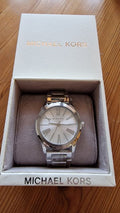 Michael Kors Hartman Quartz Silver Dial Silver Steel Strap Watch For Women - MK3489