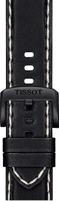 Tissot Chrono XL Vintage Chronograph Black Dial Black Leather Strap Watch For Men - T116.617.36.052.02