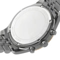 Michael Kors Lexington Chronograph Black Dial Two Tone Steel Strap Watch for Men - MK8561