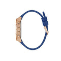 Guess Third Gear Analog Blue Dial Blue Rubber Strap Watch for Men - GW0334G3
