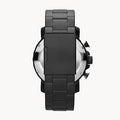 Fossil Nate Chronograph Black Dial Black Steel Strap Watch for Men - JR1401