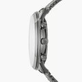 Fossil Neutra Chronograph Blue Dial Silver Mesh Bracelet Watch for Men - FS5383