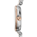 Michael Kors Darci Silver Dial Two Tone Steel Strap Watch for Women - MK3298
