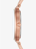 Michael Kors Jaryn Rose Gold Dial Rose Gold Steel Strap Watch For Women - MK3547