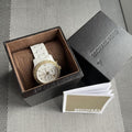 Michael Kors Runway White Dial White Steel Strap Watch for Women - MK5237
