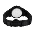 Daniel Wellington Iconic Link Ceramic Black Dial Black Steel Strap Watch For Women - DW00100415