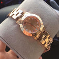 Marc Jacobs Amy Rose Gold Dial Rose Gold Steel Strap Watch for Women - MBM3219