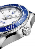 Omega Planet Ocean 6000M Co Axial Master Chronometer 45.5mm White Dial Black Rubber Strap Watch for Men - 21532462104001