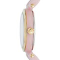 Michael Kors Delray Rose Gold Dial Pink Steel Strap Watch for Women - MK4316
