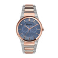 Salvatore Ferragamo Sapphire Blue Dial Two Tone Steel Strap Watch for Men - SFHP007-20