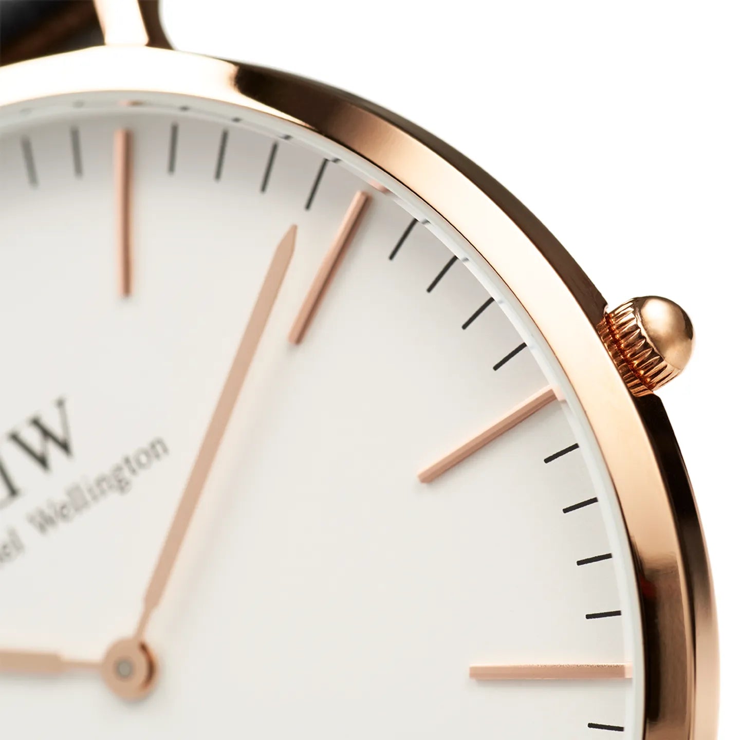 Daniel Wellington Classy Glasgow White Dial Two Tone Nylon Strap Watch For Women - DW00100078