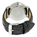 Daniel Wellington Dapper Reading White Dial Black Leather Strap Watch For Men - DW00100108