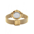 Daniel Wellington Classic Petite White Dial Gold Mesh Bracelet Watch For Women - DW00100348