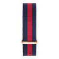 Daniel Wellington Classic Oxford White Dial Two Tone NATO Strap Watch For Men - DW00100001