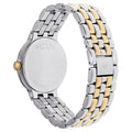 Movado Veturi Quartz Black Dial Two Tone Steel Strap Watch for Men - 0606932
