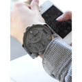 Diesel Mr Daddy 1.0 Gray Dial Gray Stainless Steel Watch For Men - DZ7247