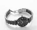 Emporio Armani Ceramica Black Dial Black Ceramic Strap Watch For Women - AR1487