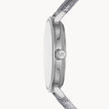Michael Kors Addyson Quartz White Dial Gray Leather Strap Watch for Women - MK2951