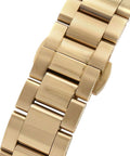 Daniel Wellington Iconic Link Black Dial Rose Gold Steel Strap Watch For Men - DW00100344