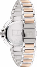 Tommy Hilfiger Angela Chronograph Pink Dial Two Tone Steel Strap Watch for Women - 1782127