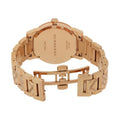 Burberry The City Rose Gold Dial Rose Gold Steel Strap Watch for Women - BU9146