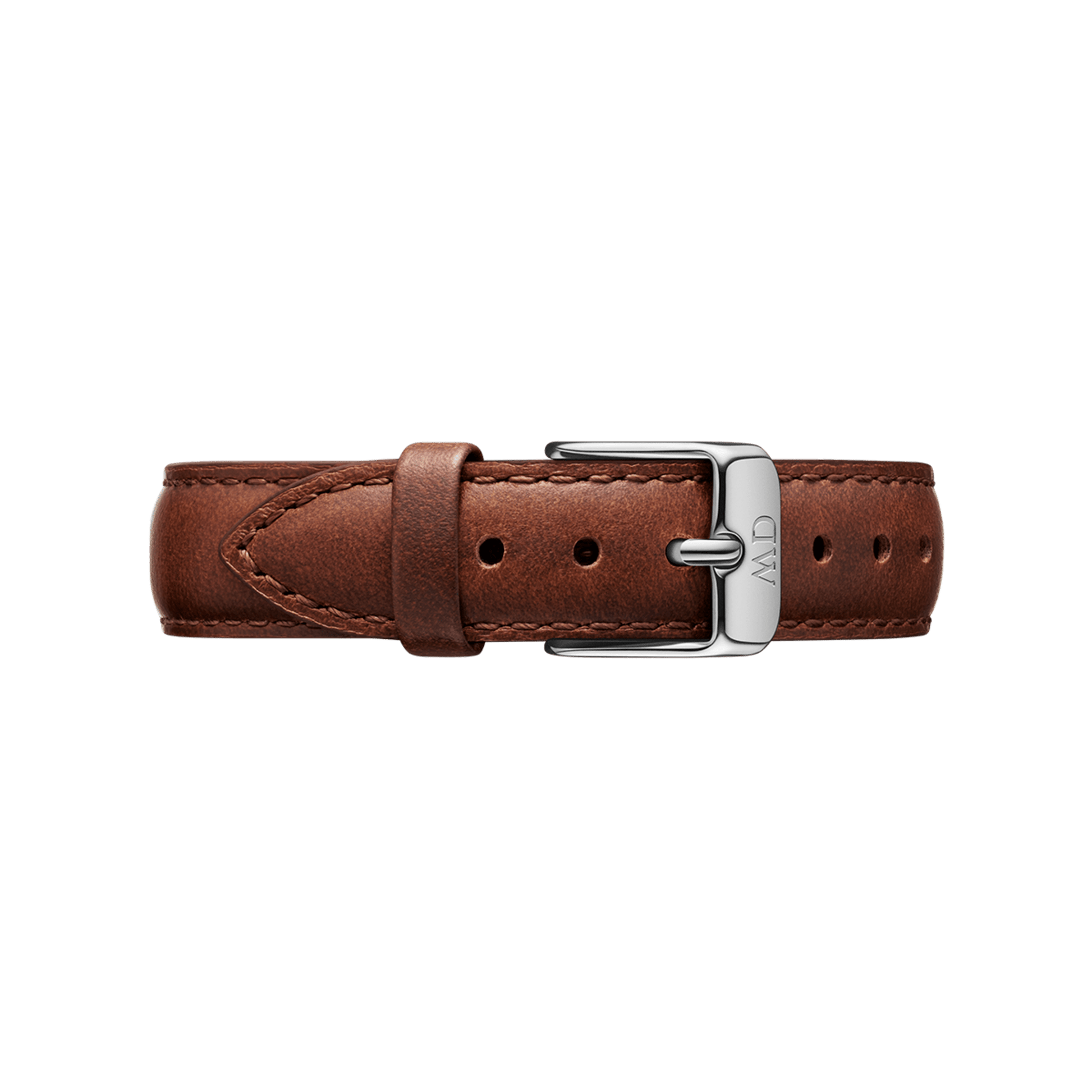 Daniel Wellington Classic Petite St Mawes Black Dial Brown Leather Strap Watch For Women - DW00100181