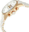 Emporio Armani Sportivo White Dial White Rubber Strap Watch For Men - AR5919
