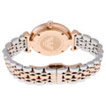 Emporio Armani T Bar Gianni Classic Mother Of Pearl Dial Two Tone Steel Strap Watch For Women - AR1683