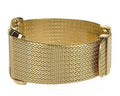 Emporio Armani Mother of Pearl Dial Gold Mesh Bracelet Watch For Men - AR2016