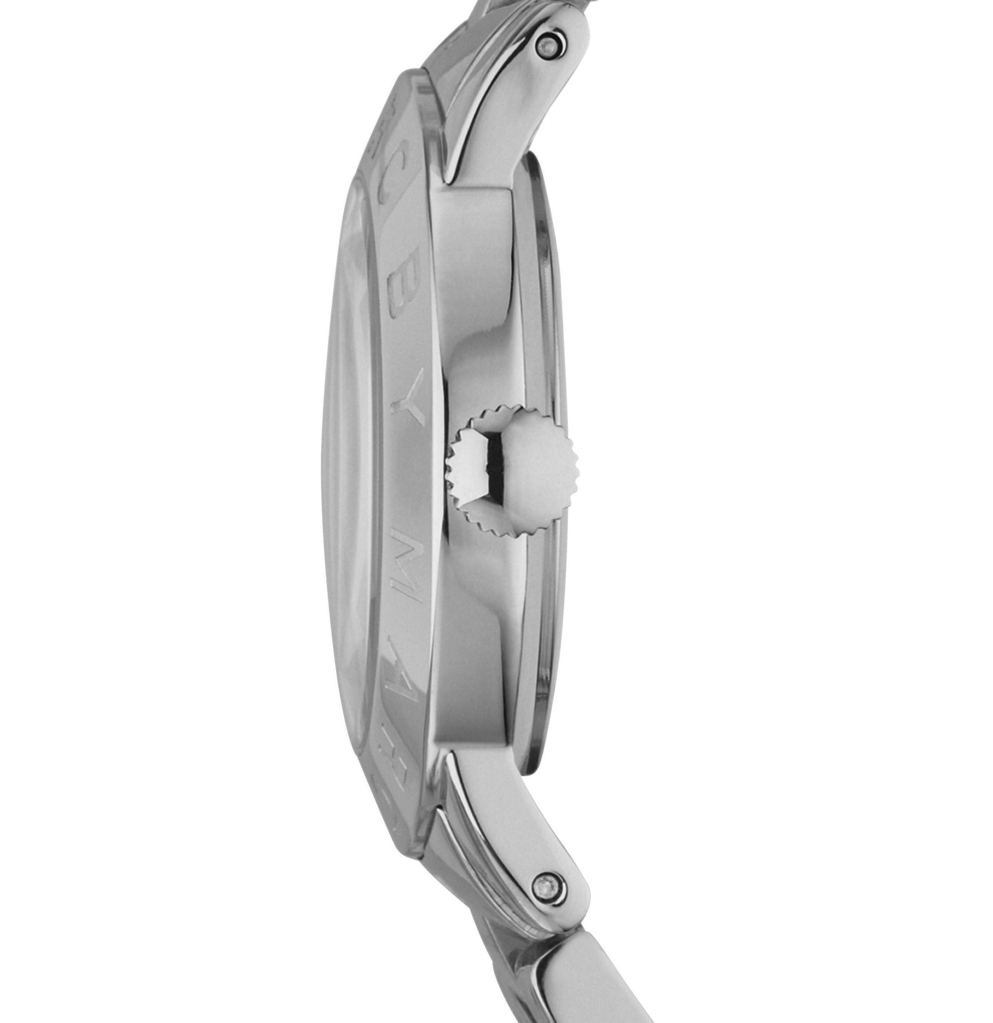 Marc Jacobs Amy Dexter Silver Dial Silver Steel Strap Watch for Women - MBM3214