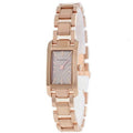 Burberry Heritage Rose Gold Dial Rose Gold Steel Strap Watch For Women - BU9602