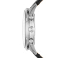 Fossil Townsman Multifunction Black Dial Black Leather Strap Watch for Men - FS5396