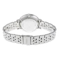 Fossil Jacqueline White Dial Silver Steel Strap Watch for Women - ES3433
