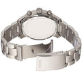 Fossil Pilot 54 Chronograph Navy Blue Dial Silver Steel Strap Watch for Men - FS5203