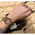 Gucci G Timeless Quartz Brown Dial Brown Leather Strap Watch For Men - YA1264158