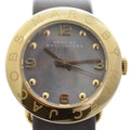 Marc Jacobs Amy Grey Dial Grey Leather Strap Watch for Women - MBM1287