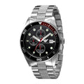 Emporio Armani Chronograph Black Dial Silver Stainless Steel Watch For Men - AR5855