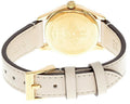 Gucci G Timeless Quartz Red & Green Dial Beige Leather Strap Watch For Women - YA1265009