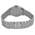 Gucci G Timeless Diamonds Mother of Pearl Black Dial Silver Steel Strap Watch For Women - YA126505